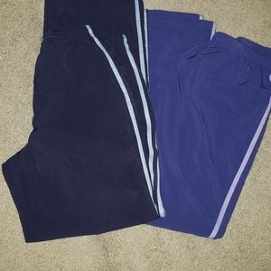 2 athletic works pants. Size large